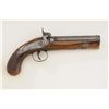 Image 2 : Percussion belt pistol signed “Nock London”, large  bore, circa 1850’s-60’s in good original  condit