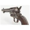 Image 10 : Interesting Colt Civilian Model SAA revolver,  .44-40 cal., 4-3/4” barrel with etched panel, blue  a