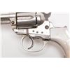 Image 4 : Colt Model 1877 Lightning ejectorless DA revolver,  .38 cal., 2-1/2” barrel, etched panel, nickel  f