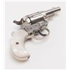 Image 7 : Colt Model 1877 Lightning ejectorless DA revolver,  .38 cal., 2-1/2” barrel, etched panel, nickel  f