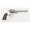 Image 1 : Remington New Model Police conversion to .38RF  cal., 5-1/2” barrel, nickel plated finish,  varnishe