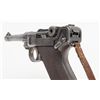 Image 14 : German “G” date Luger semi-auto pistol by Mauser,  byf, #1130, all matching visible #s except  magaz