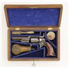 Image 3 : Cased Colt Root Model No. 2 percussion spur  trigger revolver, .28 cal., 3-1/2” octagon barrel,  rou