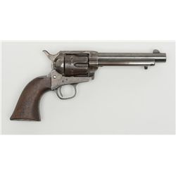 Colt U.S. Artillery Model SAA revolver, Custer  range frame #5710; trigger guard #3115 (“A”  inspect