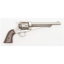 Remington Model 1875 Single Action revolver,  .44-40 cal., 7-1/2” barrel, 75%-85% nickel finish,  ve