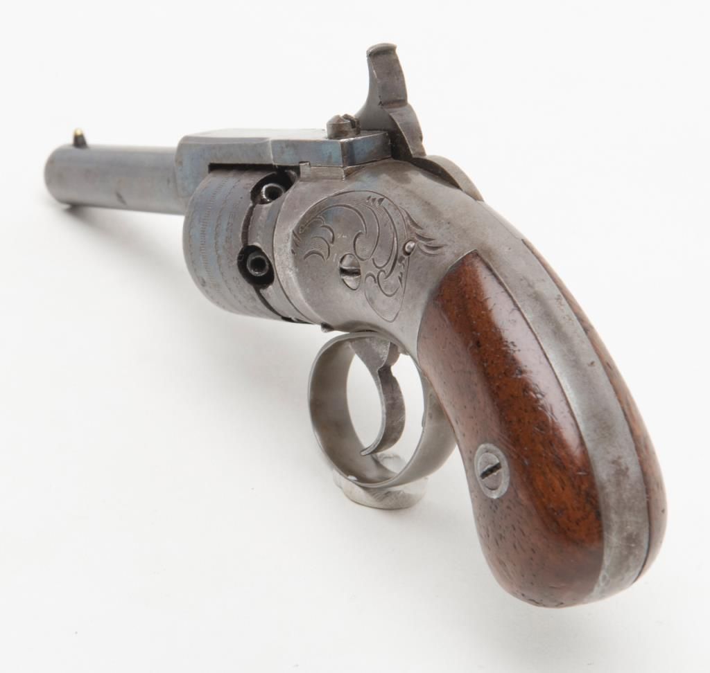 Cased Springfield Arms Co. Warner’s Patent double trigger Model ...
