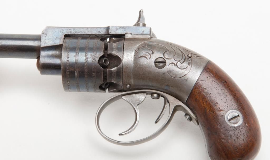 Cased Springfield Arms Co. Warner’s Patent double trigger Model ...