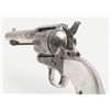 Image 11 : Period engraved Colt Civilian Model SAA revolver,  .45 cal., 4-3/4” barrel, nickel finish, pearl  gr