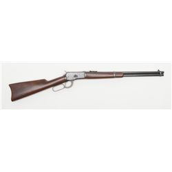 Winchester Model 1892 lever action SRC, .44 W.C.F.  cal., 20” barrel, blue finish, wood stocks,  #75