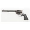 Image 2 : Colt SAA revolver, .45 cal., 7-1/2” barrel, blue  and case hardened finish, checkered hard rubber  g