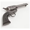 Image 9 : Colt SAA revolver, .32 W.C.F. cal., 4-3/4” barrel,  blue and case hardened finish, checkered hard  r