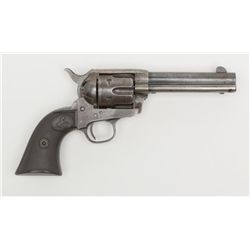 Colt Civilian Model SAA revolver, .41 Colt cal.,  4-3/4” barrel, blue and case hardened finish,  che