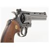 Image 9 : Colt Python double action, .357 Magnum caliber  revolver with factory 6” barrel and checkered  medal