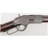 Image 8 : Winchester Model 1873 lever action rifle, .38  W.C.F. cal., 24” octagon barrel, plain trigger,  blue