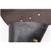 Image 3 : Very good original U.S. issue Civil War holster  for Colt 1860 Army marked “made by J. Pittman” on