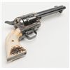 Image 9 : Colt 2nd Generation SAA revolver, .45 cal., 4-3/4”  barrel, blue and case hardened finish, thick sta