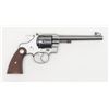 Image 1 : Colt Officers Model 32 Heavy Barrel revolver, cal.  .32, Serial #656735.  The pistol is in excellent
