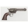 Image 1 : Colt Civilian Model SAA revolver, .45 cal., 4-3/4”  barrel, blue and case hardened finish, wood  gri