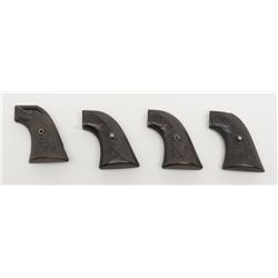 Lot of 3 original black powder era Colt SAA eagle  grips, fair to good.  Est.: $400-$800.