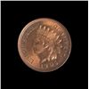 Image 1 : Lot of 4 coins including a nice 1905 Indian Head  Cent in about Gem BU condition; an 1884 Indian  He