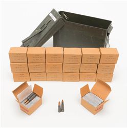 AK or SKS shooters lot consisting of 20 boxes of  arsenal manufacture 7.62 x 39 ammunition totaling