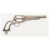 Image 1 : Remington Model 1875 Single Action revolver  missing cylinder, hammer, small parts; retains  loading