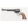 Image 2 : Early Ruger Blackhawk, .44 Magnum single action  revolver with 7 ½” barrel showing high polish blue