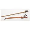 Image 1 : Lot of 2 military style swords with scabbards, age  and origin unknown.   Est.:  $75-$150.