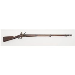 Military issue flintlock musket with Turin arsenal  markings in .69 caliber remaining in original  v