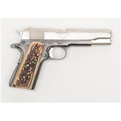 Colt 1911 A1 WWII Commemorative Pacific Theatre of  Operations, #877362, .45 ACP., 5" barrel, 2 tone