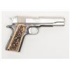 Image 1 : Colt 1911 A1 WWII Commemorative Pacific Theatre of  Operations, #877362, .45 ACP., 5" barrel, 2 tone