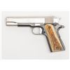 Image 2 : Colt 1911 A1 WWII Commemorative Pacific Theatre of  Operations, #877362, .45 ACP., 5" barrel, 2 tone