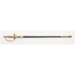 Non-commissioned officer’s sword by Ames  manufacturing company dated 1864 in good to very  good con