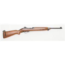 Universal M1 semi-auto carbine, .30 cal., 18”  barrel, blue finish, wood stock, no magazine,  woven