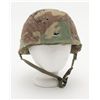 Image 2 : U.S. battle helmet with cover and original liner  in good condition along with a U.S. special use  h