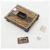 Image 4 : Interesting lacquer and Pearl shell inlaid inkwell  and pen stand with drawer probably Japanese or