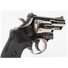 Image 8 : Smith & Wesson Model 19-3 DA revolver, .357 Magnum  cal., 2-1/2” barrel, nickel finish, checkered  h