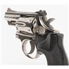 Image 9 : Smith & Wesson Model 19-3 DA revolver, .357 Magnum  cal., 2-1/2” barrel, nickel finish, checkered  h