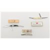 Image 8 : Lot of 4 knives. Number 1 is a sportsman’s year  commemorative knife by Franklin Mint in original  b