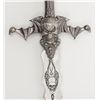 Image 3 : Egyptian-style dagger on plaque and 4 “fantasy”  swords.  Cost consignor over $500.    Est.:   $100-