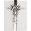 Image 9 : Egyptian-style dagger on plaque and 4 “fantasy”  swords.  Cost consignor over $500.    Est.:   $100-