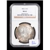 Image 3 : Lot of 2 coins including an 1860 U.S. Seated  Liberty Dollar, rough but a scarce date and a U.S.  Mo