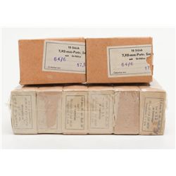 Lot of 120 rounds of arsenal manufactured 8 x 57  Mauser rounds.  8 boxes of Yugoslavian  manufactur