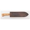 Image 1 : U.S.M.C. Bolo Knife by Briddell in overall very  good condition with leather sheath in very good  un