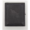 Image 2 : Lot of 3 Civil War era images, each in a case; the  first being of a soldier in patriotic case with