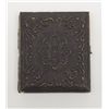 Image 6 : Lot of 3 Civil War era images, each in a case; the  first being of a soldier in patriotic case with