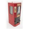 Image 4 : Old counter gum vending machine, approx. 17-1/2”  tall by 8” square; 1 cent “Select-o-vend” in  over