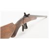 Image 8 : European Flobert single shot rifle, .22 cal.,  22-1/2” octagon barrel, re-blued finish, checkered  w