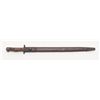 Image 1 : Enfield bayonet and leather sheath, dated 1907 in  overall very good condition.    Est.:  $25-$50.