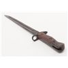 Image 9 : Enfield bayonet and leather sheath, dated 1907 in  overall very good condition.    Est.:  $25-$50.